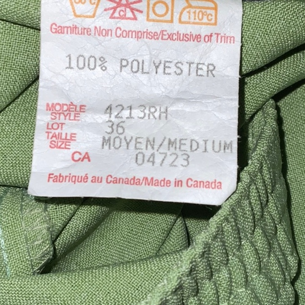 3$🤩Vayola Women’s Green Pants - Picture 7 of 7